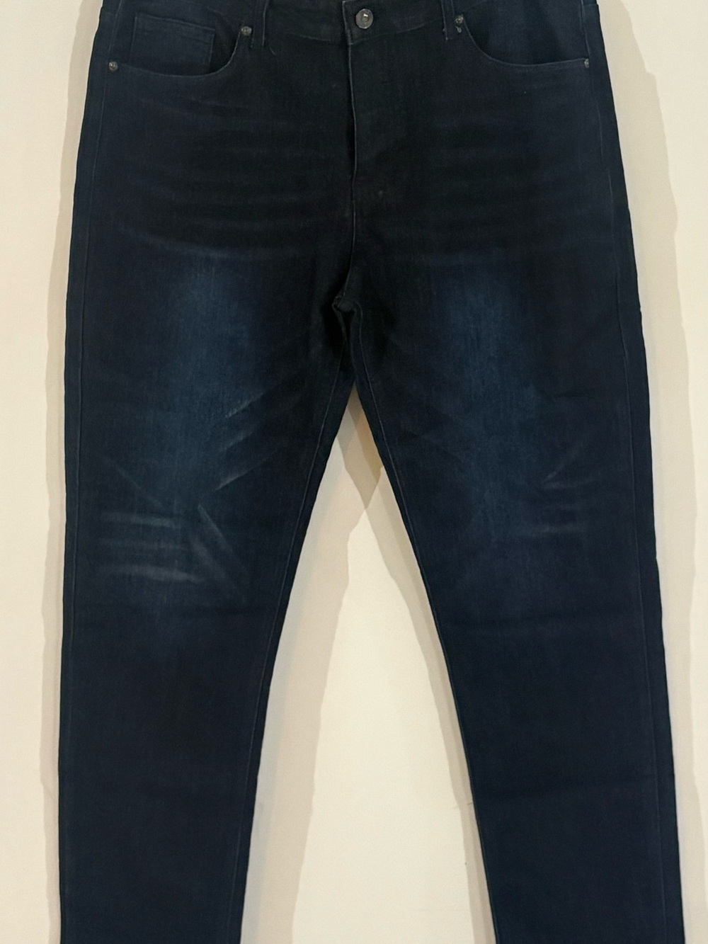 Stitches Men’s Straight Jeans in Dark Indigo